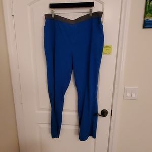 Cherokee Infinity royal blue scrub pants 2XL